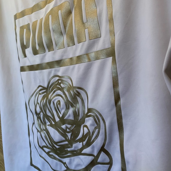 PUMA metallic gold top - Picture 3 of 6